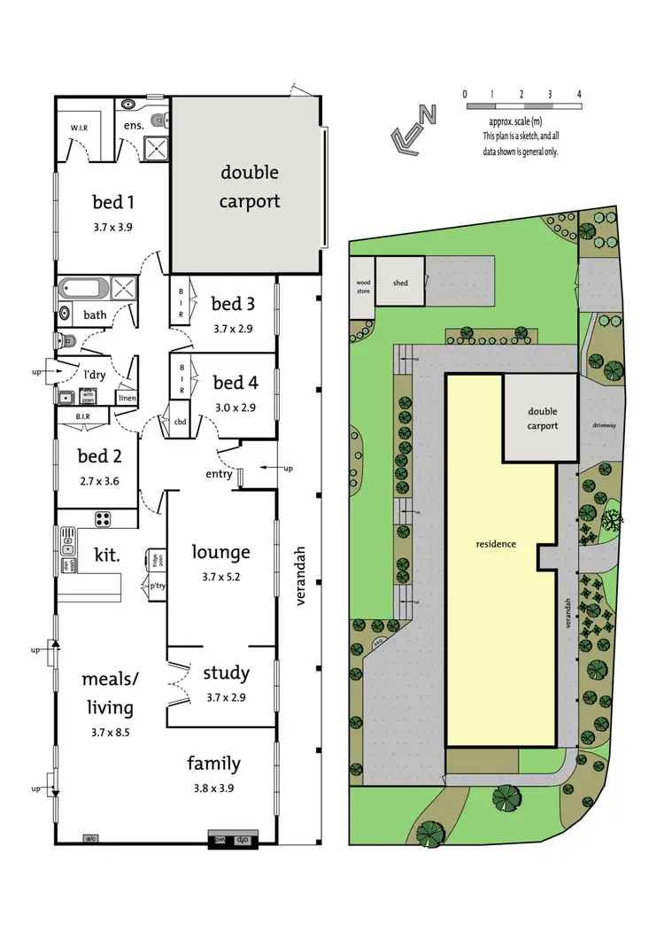 Floorplan of Homely house listing, 2 Thomas Lawford Place, Croydon Hills VIC 3136