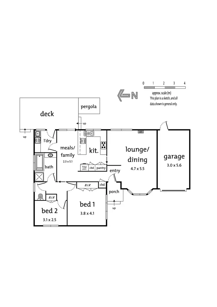 Floorplan of Homely unit listing, 2/258 Canterbury Road, Heathmont VIC 3135