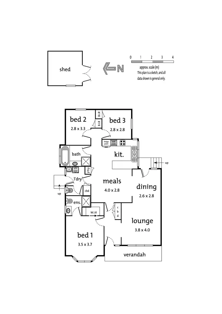 Floorplan of Homely house listing, 70 Sheppard Drive, Scoresby VIC 3179