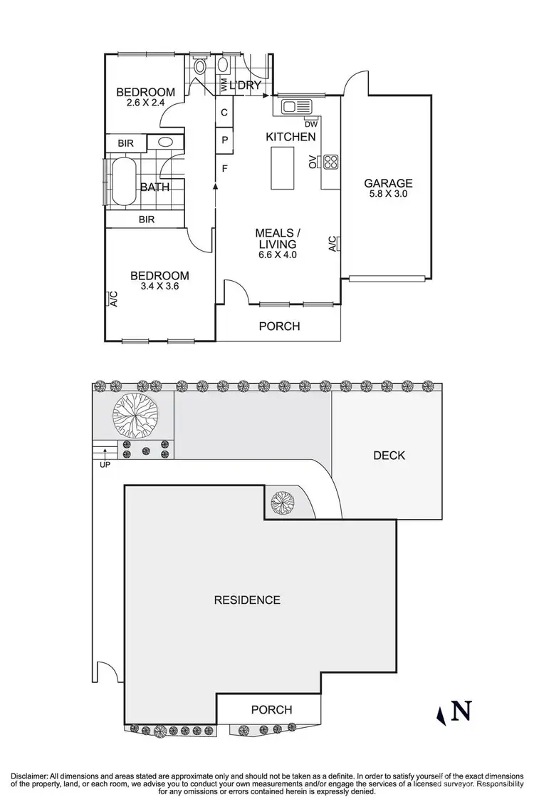 Floorplan of Homely unit listing, 2/72 Henry Street, Eltham VIC 3095