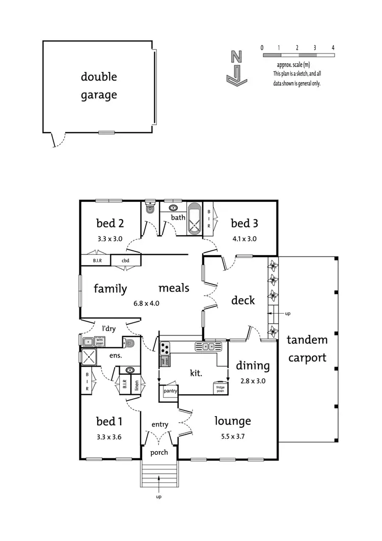 Floorplan of Homely house listing, 33 Scarlet Ash Drive, Templestowe Lower VIC 3107
