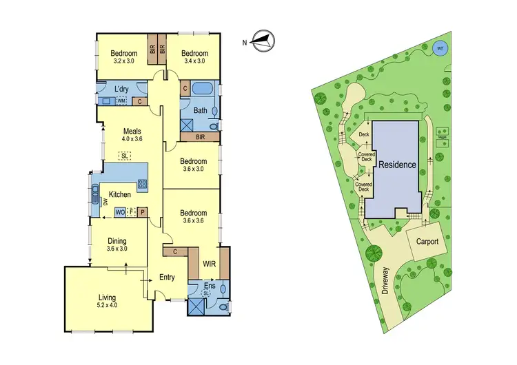 Floorplan of Homely house listing, 16 Bainbridge Drive, Eltham VIC 3095