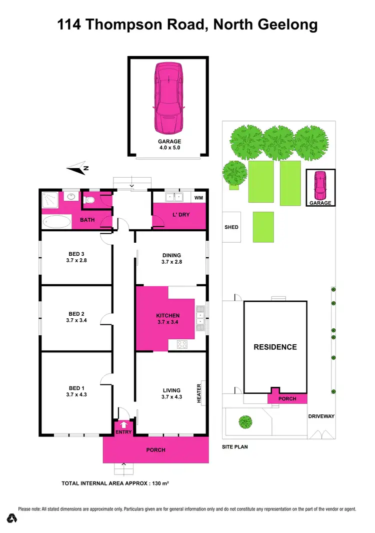 Floorplan of Homely house listing, 114 Thompson Road, North Geelong VIC 3215