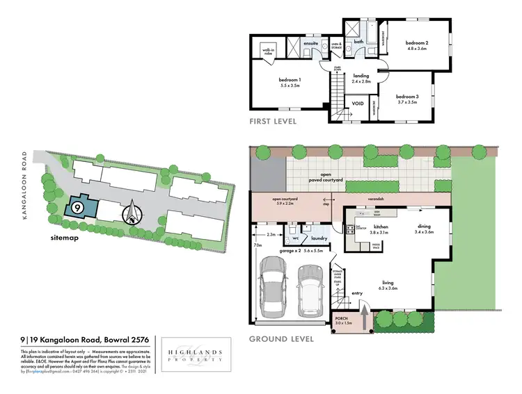 Floorplan of Homely townhouse listing, 9/19 Kangaloon Road, Bowral NSW 2576