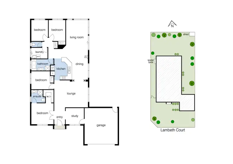 Floorplan of Homely house listing, 11 Lambeth Court, Point Cook VIC 3030