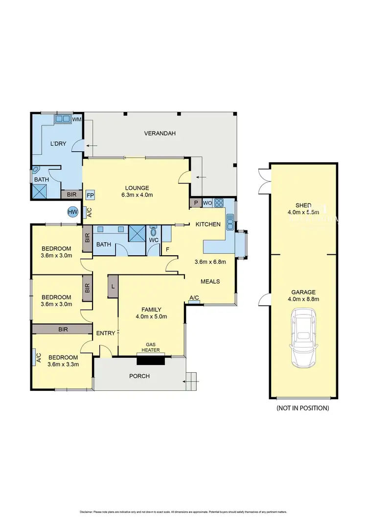 Floorplan of Homely house listing, 5 James Street, Whittlesea VIC 3757