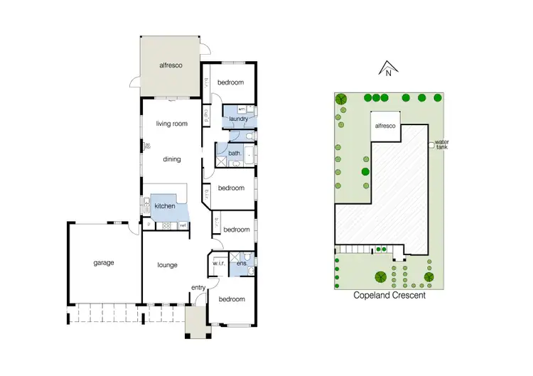 Floorplan of Homely house listing, 17 Copeland Crescent, Point Cook VIC 3030