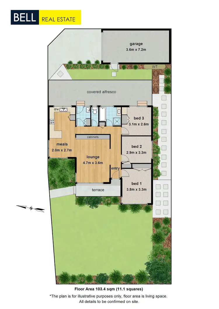 Floorplan of Homely unit listing, 125 Liverpool Road, Kilsyth VIC 3137