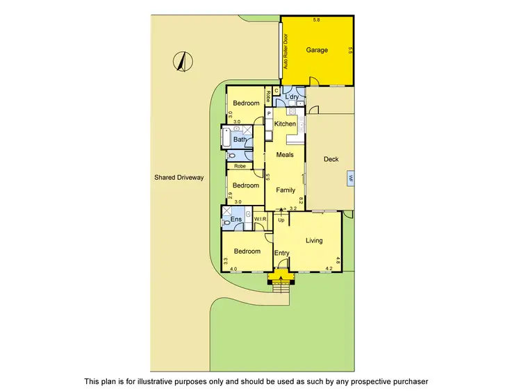 Floorplan of Homely unit listing, 1/4 Lyell Parade, Greensborough VIC 3088