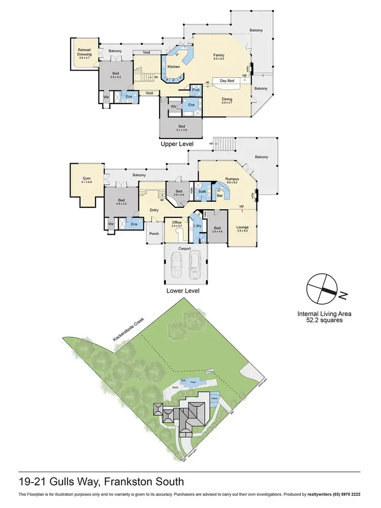 Floorplan of Homely house listing, 19-21 Gulls Way, Frankston South VIC 3199
