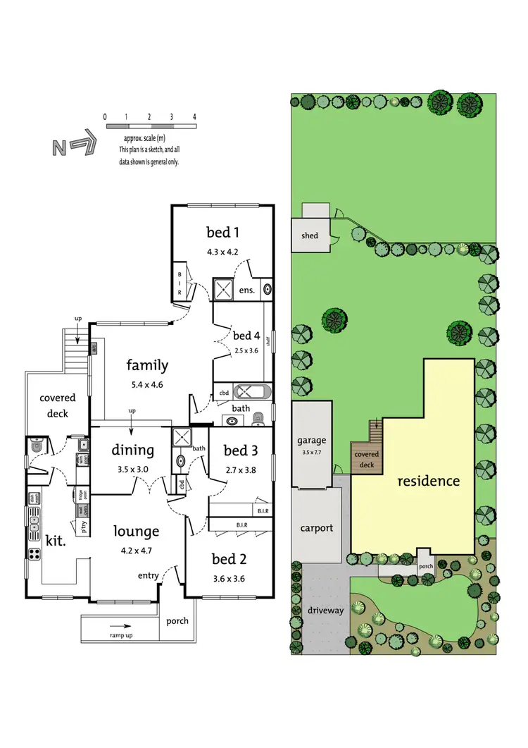 Floorplan of Homely house listing, 3 Trevor Court, Warranwood VIC 3134