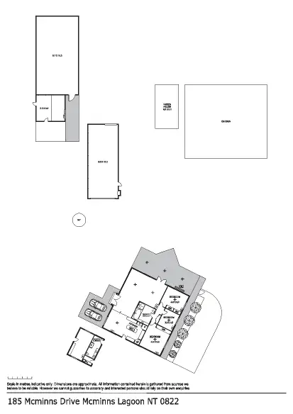 Floorplan of Homely house listing, 185 Mcminns Drive, Mcminns Lagoon NT 822