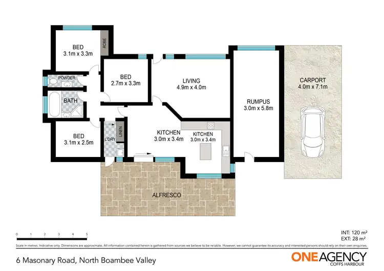 Floorplan of Homely house listing, 6 Masonary Road, North Boambee Valley NSW 2450