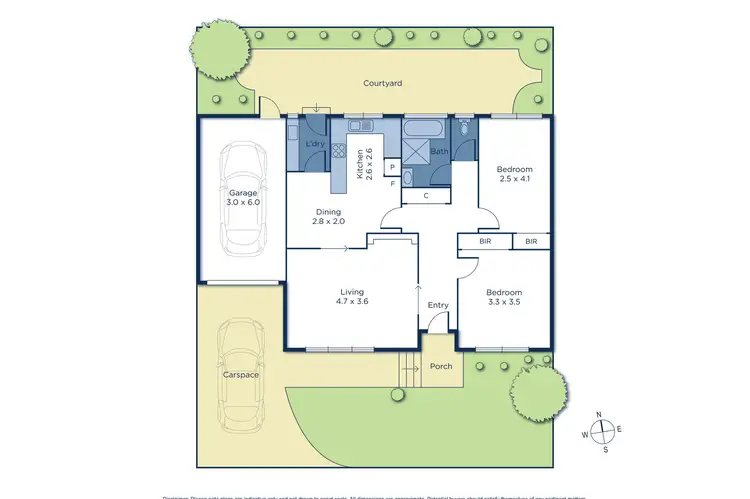 Floorplan of Homely unit listing, 4/8 Florence Road, Surrey Hills VIC 3127