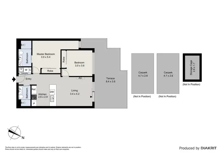Floorplan of Homely apartment listing, 307/3 Mitchell Street, Doncaster East VIC 3109
