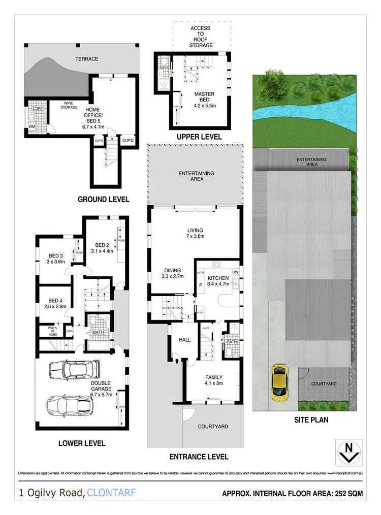 Floorplan of Homely house listing, 1 Ogilvy Road, Clontarf NSW 2093
