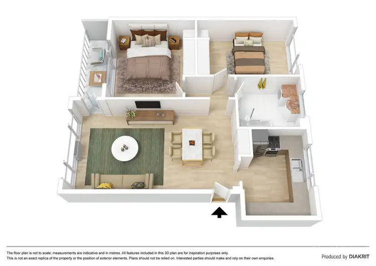Floorplan of Homely apartment listing, 7/1 The Avenue, Windsor VIC 3181