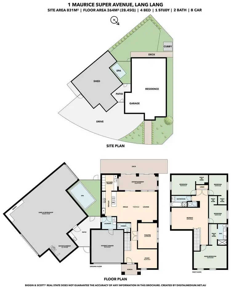 Floorplan of Homely house listing, 1 Maurice Super Avenue, Lang Lang VIC 3984