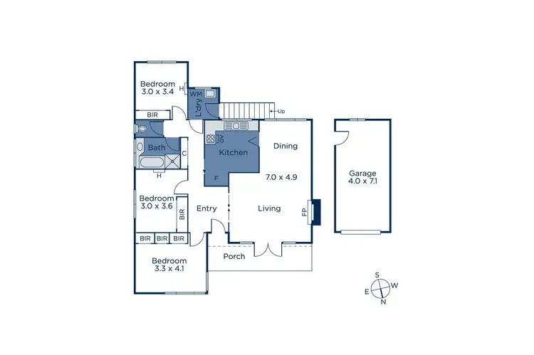 Floorplan of Homely house listing, 10 Marianne Way, Doncaster VIC 3108