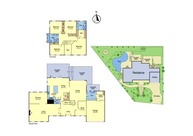 Floorplan of Homely house listing, 7 Sunray Court, Eltham VIC 3095