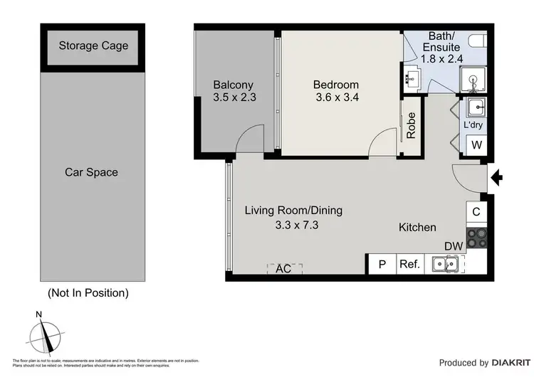 Floorplan of Homely apartment listing, 104/1042 Doncaster Road, Doncaster East VIC 3109
