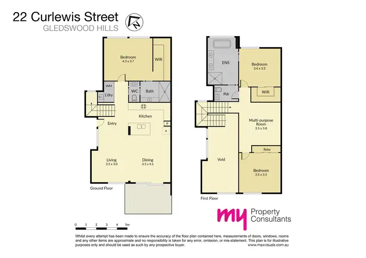Floorplan of Homely house listing, 22 Curlewis Street, Gledswood Hills NSW 2557