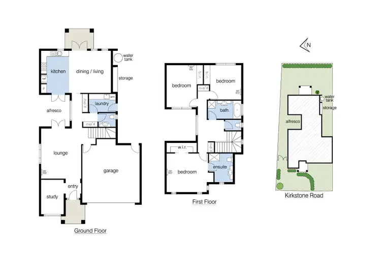 Floorplan of Homely house listing, 36 Kirkstone Road, Point Cook VIC 3030