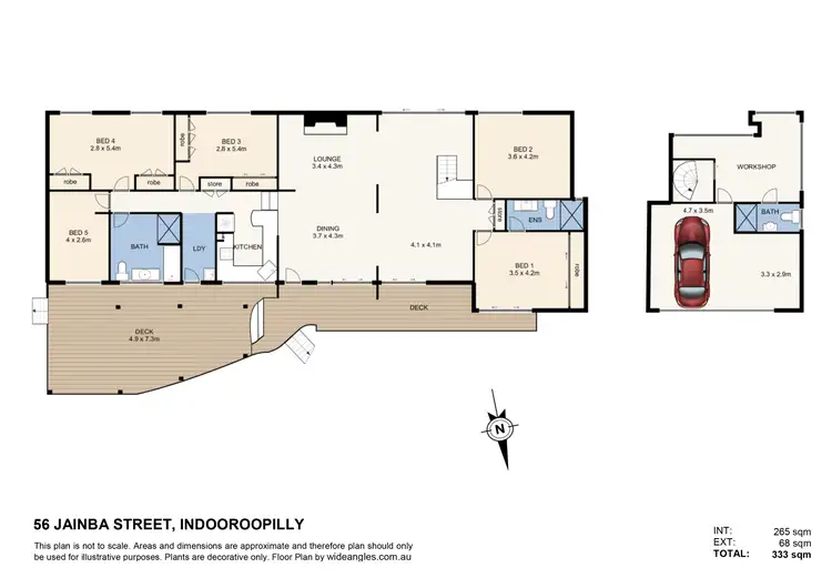 Floorplan of Homely house listing, Address available on request