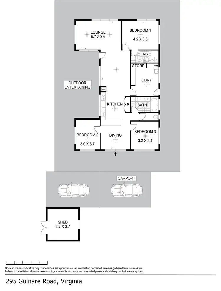 Floorplan of Homely house listing, 295 Gulnare Road, Bees Creek NT 822