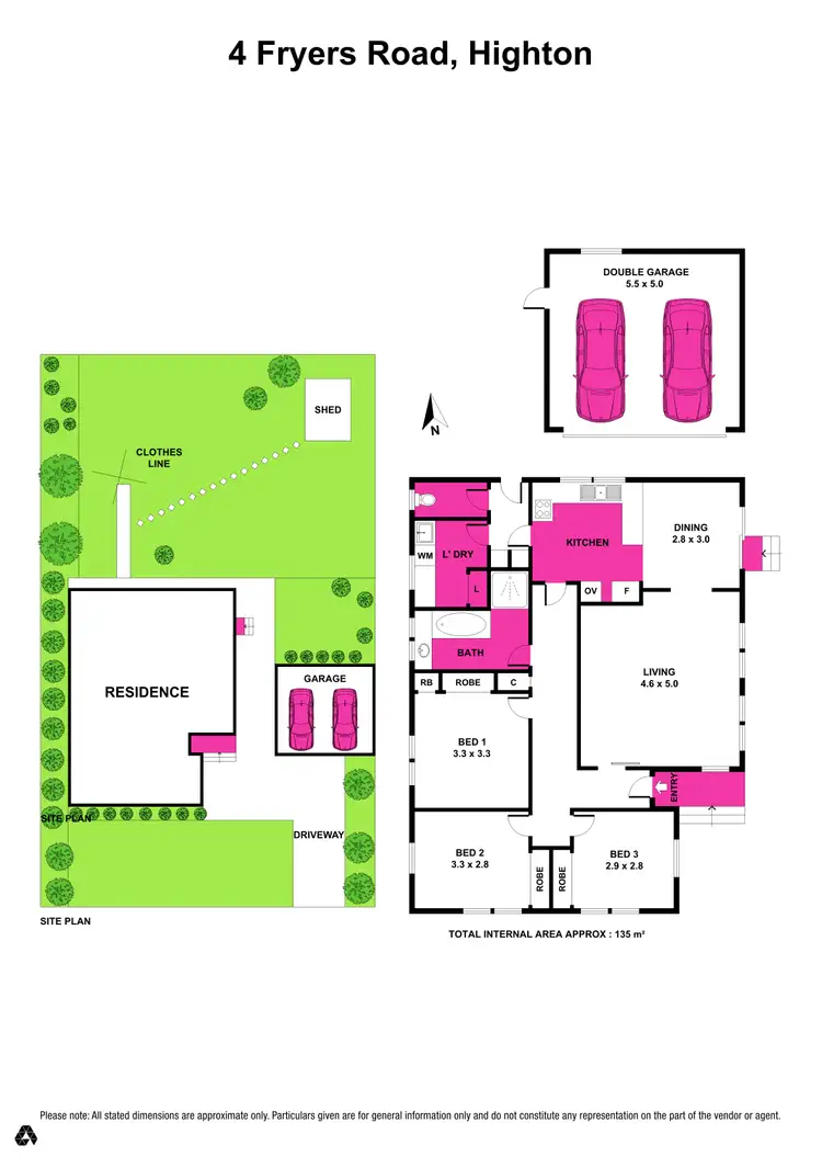 Floorplan of Homely house listing, 4 Fryers Road, Highton VIC 3216
