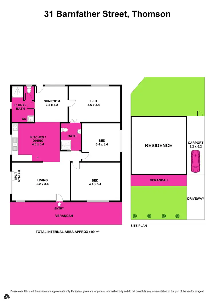 Floorplan of Homely house listing, 31 Barnfather Street, Thomson VIC 3219