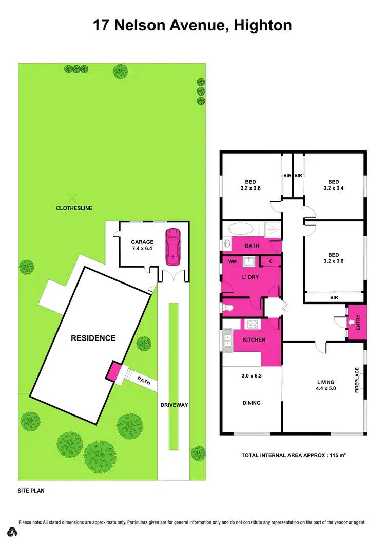 Floorplan of Homely house listing, 17 Nelson Avenue, Highton VIC 3216