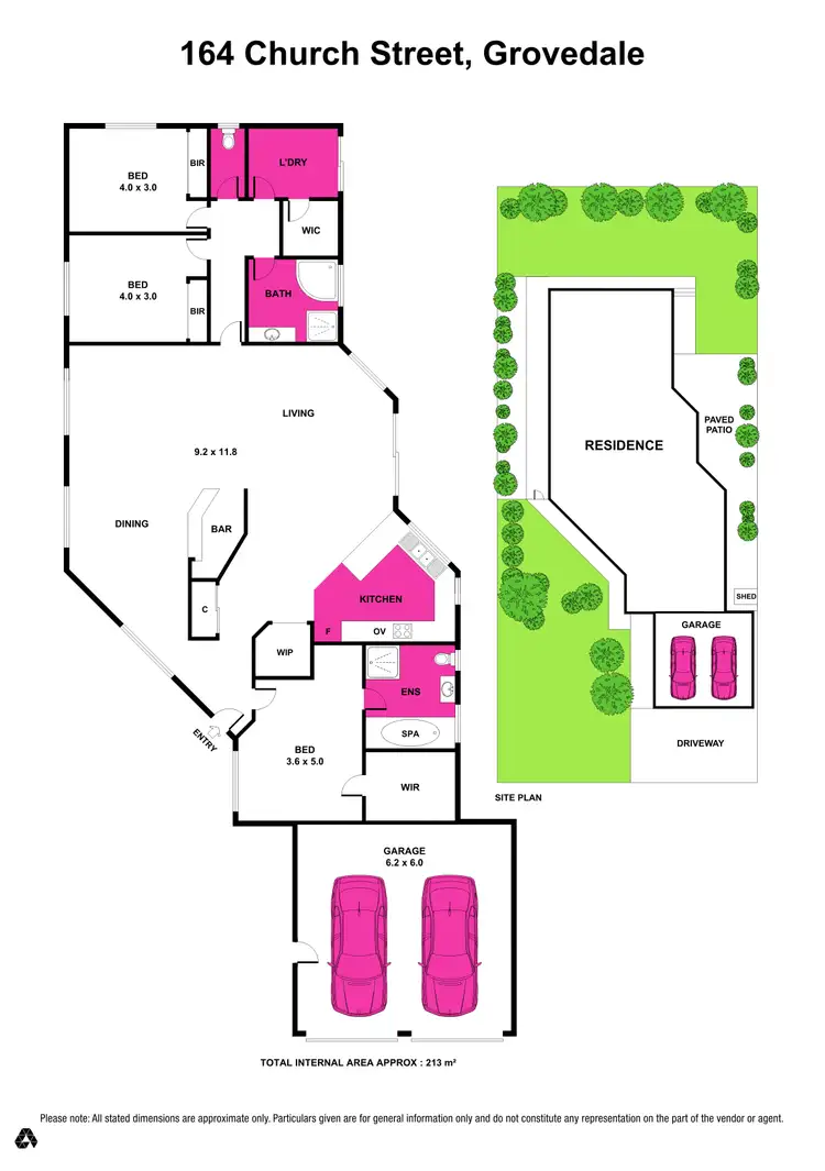 Floorplan of Homely house listing, 164 Church Street, Grovedale VIC 3216