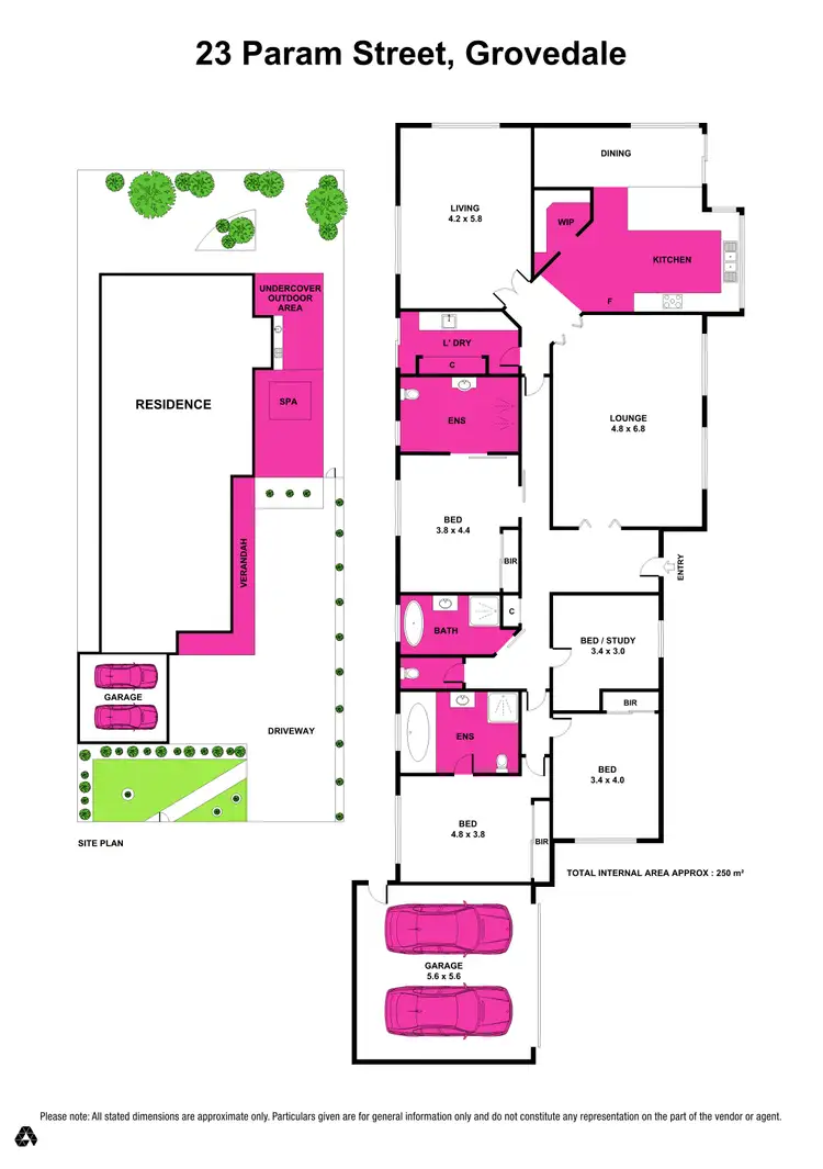 Floorplan of Homely house listing, 23 Param Street, Grovedale VIC 3216
