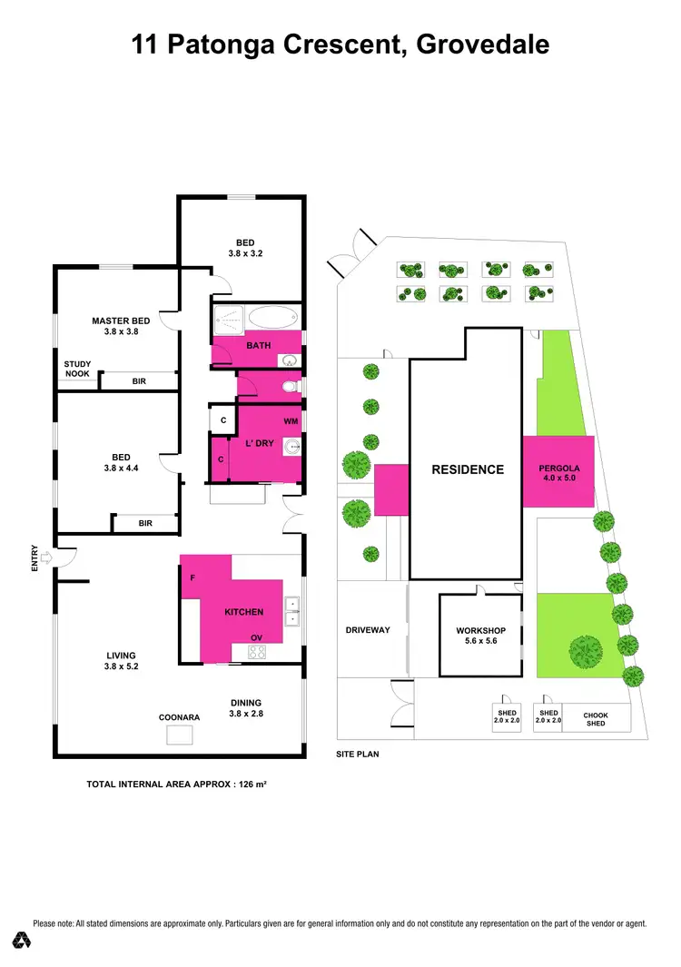 Floorplan of Homely house listing, 11 Patonga Crescent, Grovedale VIC 3216