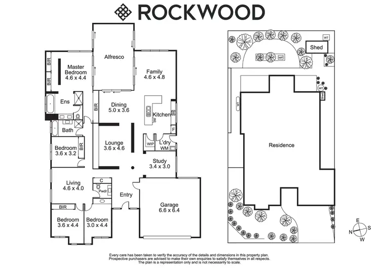 Floorplan of Homely house listing, 1 Woodrush Drive, Langwarrin VIC 3910