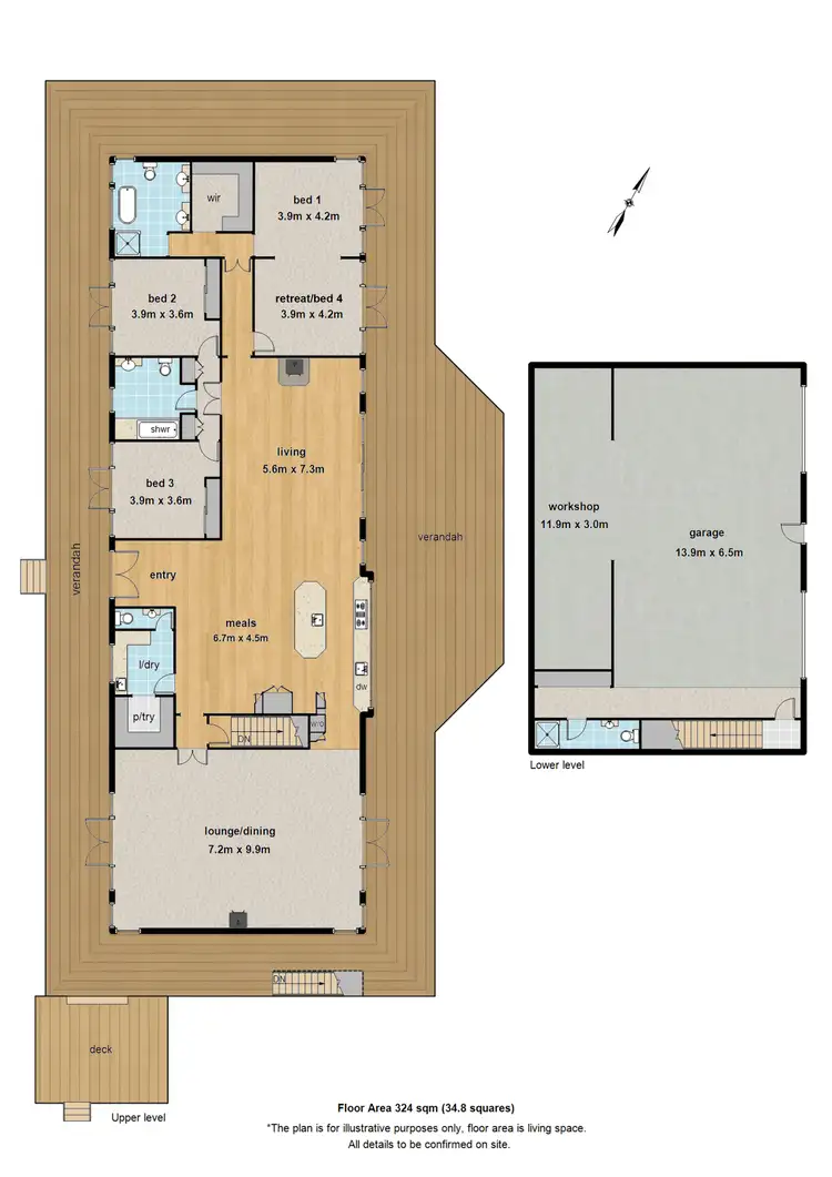 Floorplan of Homely house listing, 23 Mernda Road, Olinda VIC 3788