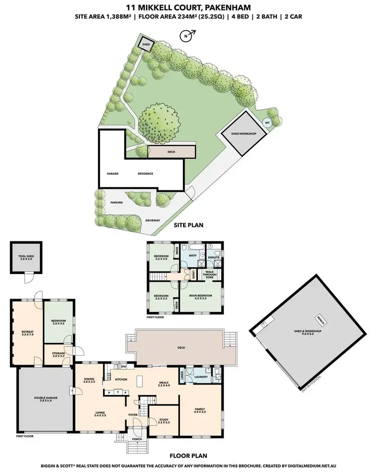 Floorplan of Homely house listing, 11 Mikkell Court, Pakenham VIC 3810