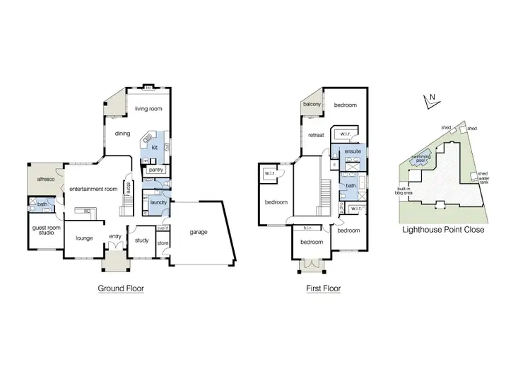 Floorplan of Homely house listing, 2 Lighthouse Point Close, Sanctuary Lakes VIC 3030
