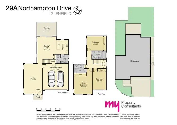 Floorplan of Homely house listing, 29A Northampton Drive, Glenfield NSW 2167
