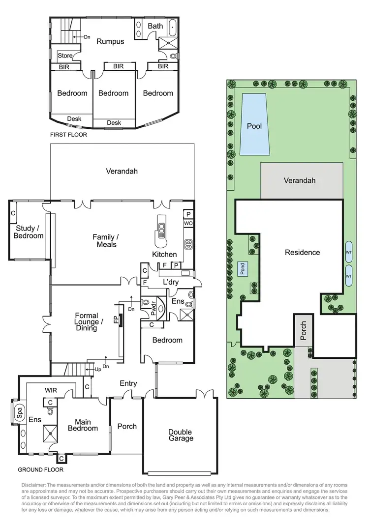Floorplan of Homely house listing, 25 Trevascus Street, Caulfield South VIC 3162