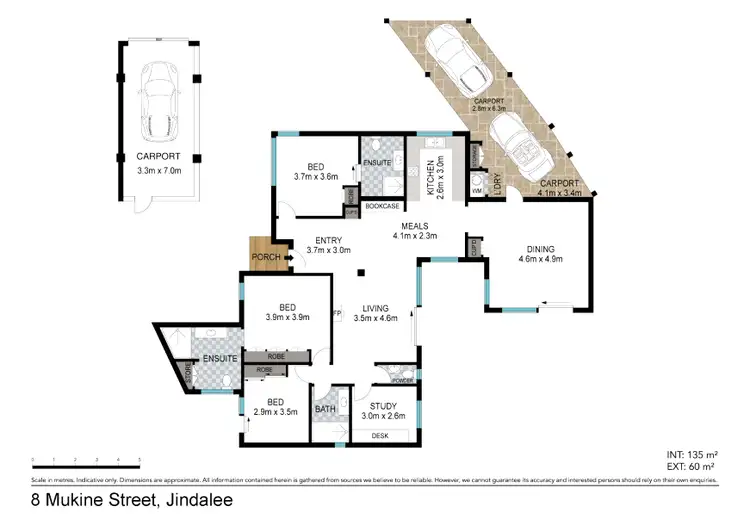 Floorplan of Homely house listing, 8 Mukine Street, Jindalee QLD 4074
