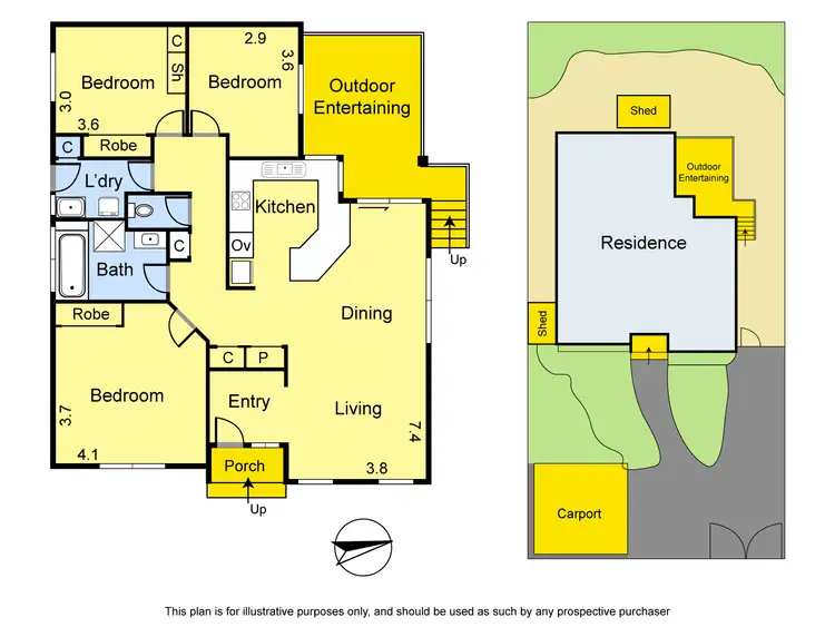 Floorplan of Homely house listing, 71 Panorama Avenue, Lower Plenty VIC 3093