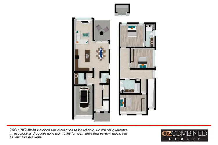 Floorplan of Homely semi-detached listing, 38 Arilla Close, Schofields NSW 2762