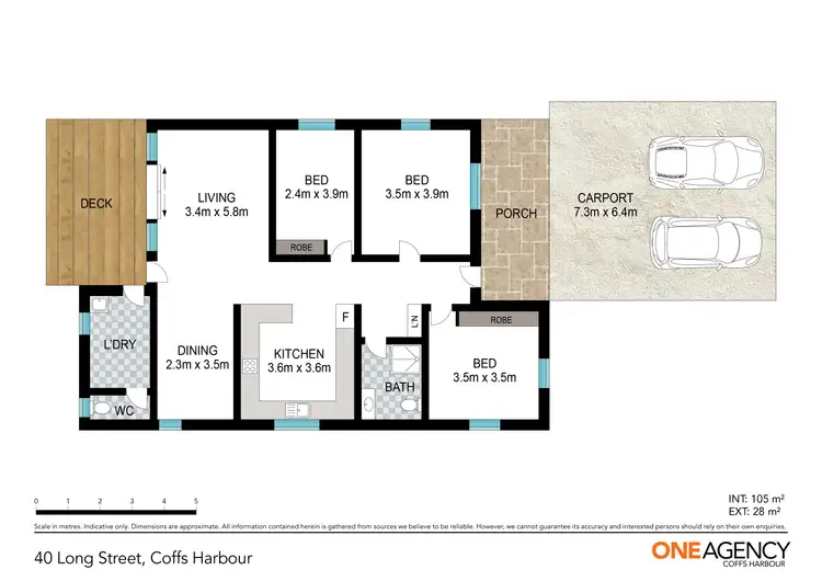 Floorplan of Homely house listing, 40 Long Street, Coffs Harbour NSW 2450