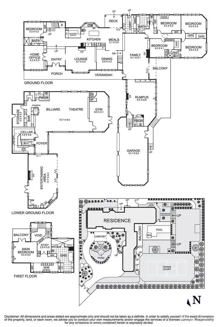 Floorplan of Homely house listing, 10 Summerhill Road, Templestowe VIC 3106