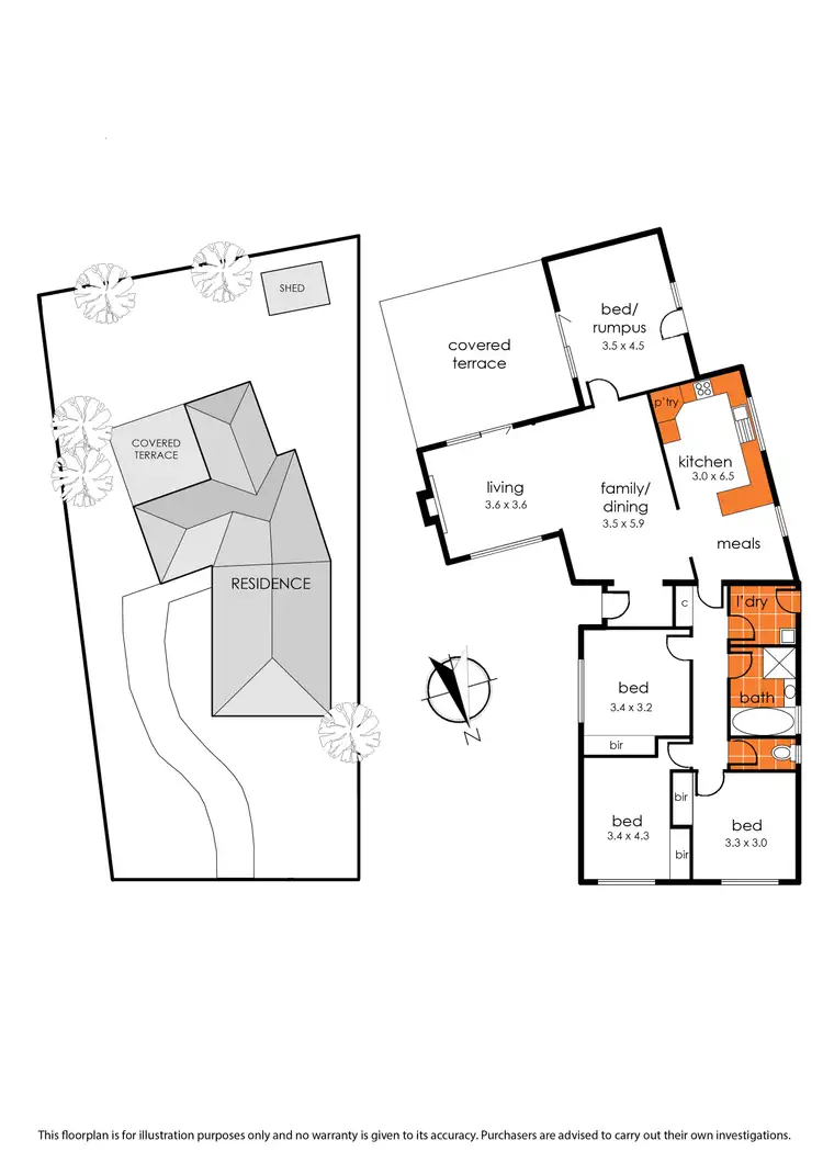 Floorplan of Homely house listing, 9 Tiga Court, Tyabb VIC 3913