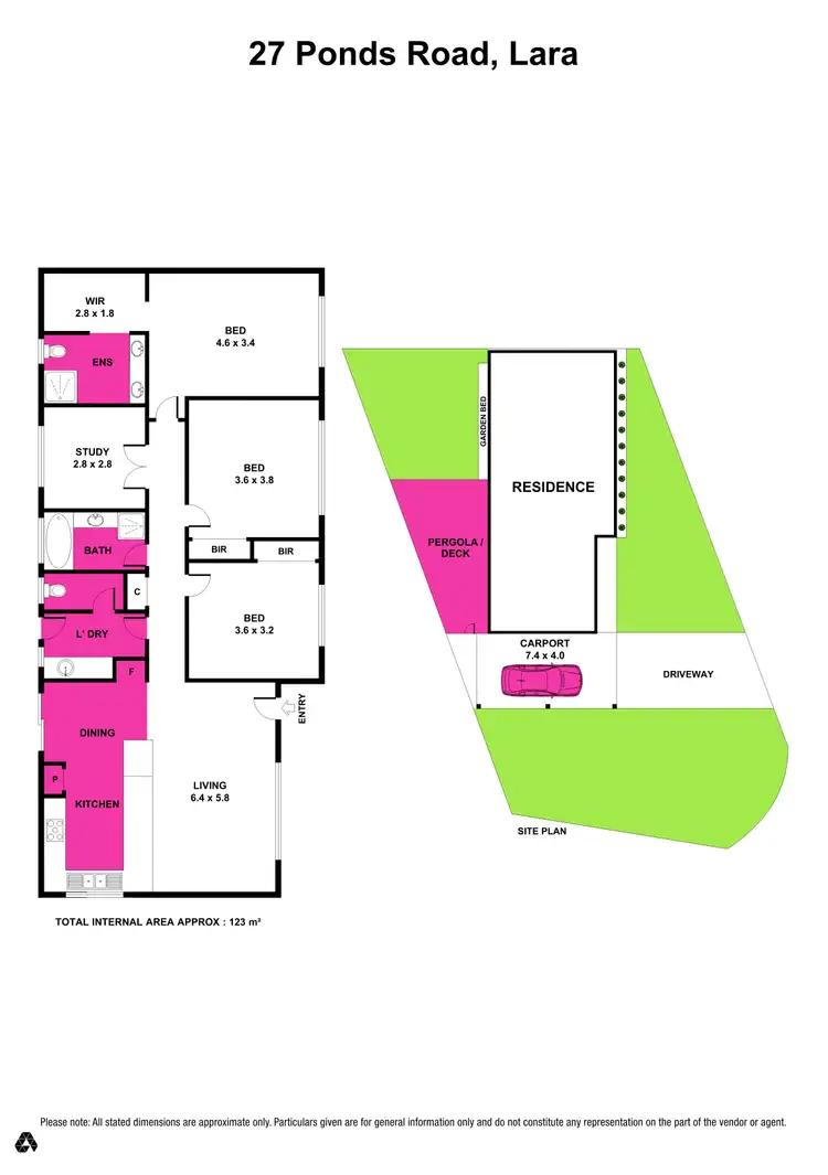 Floorplan of Homely house listing, 27 Ponds Drive, Lara VIC 3212