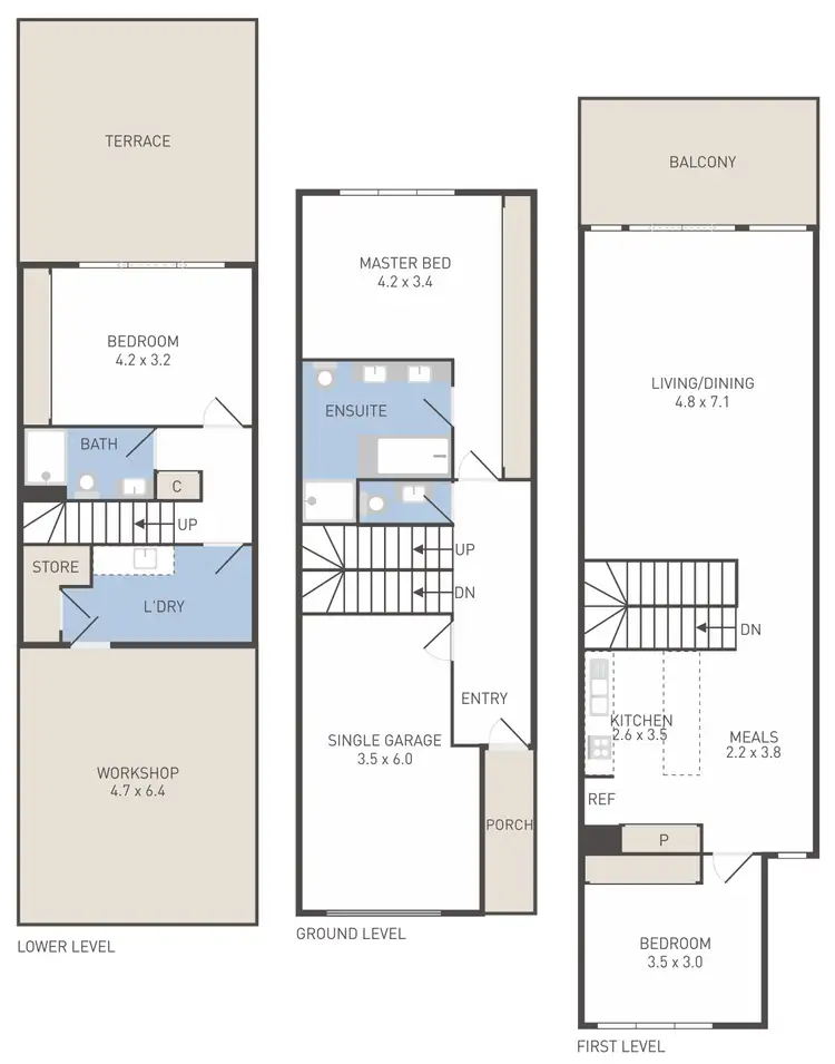 Floorplan of Homely house listing, 24 Vista Rise, Maribyrnong VIC 3032