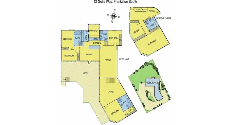 Floorplan of Homely house listing, 12 Gulls Way, Frankston South VIC 3199